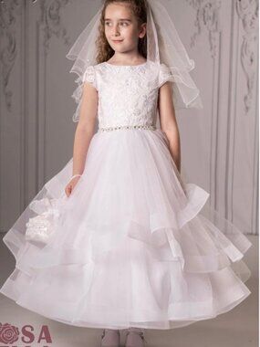 Communion Dress by Sweetie Pie - Rosabella Size 6